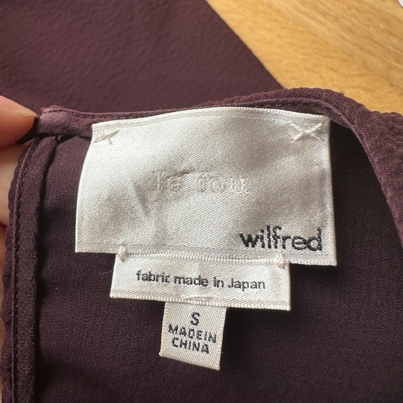 Wilfred Purple Mini Dress - Picture 11 of 12